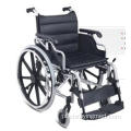 Wózek inwalidzki ze stali i aluminium